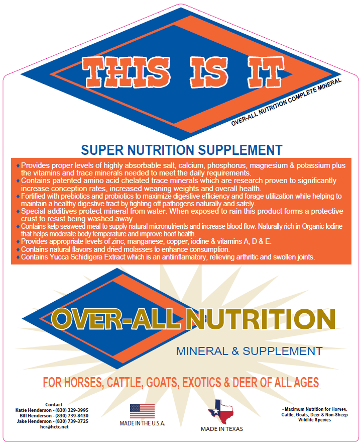 This is It Informational Flyer